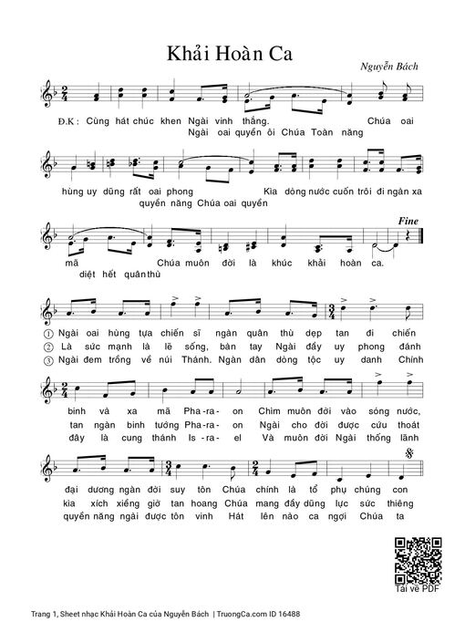 Khải Hoàn Ca - Nguyen-bach