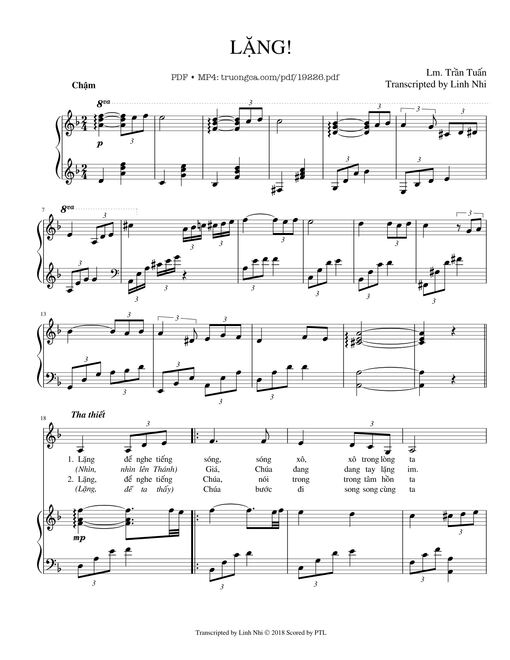 LẶNG Piano — Tran-tuan