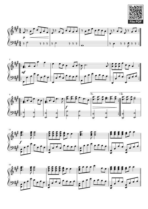 Alive - Krewella Sheet Piano