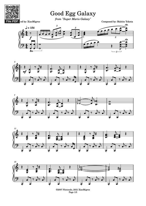 Good Egg Galaxy Piano