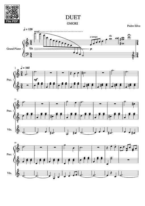 DUET Piano - Pedro-silva