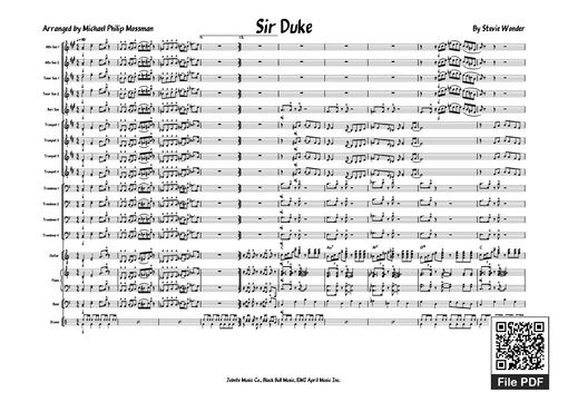 Sir Duke Piano — Stevie Wonder