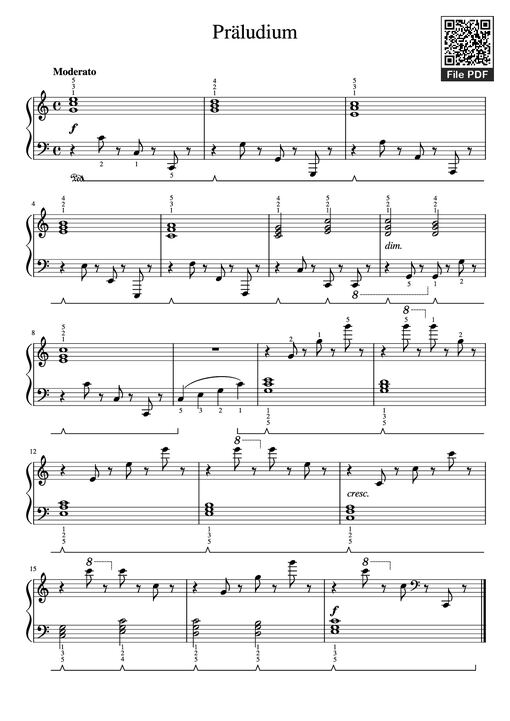 Präludium Piano — E.Tetzel