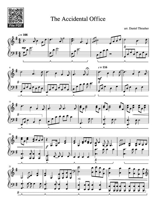 The Accidental Office Piano