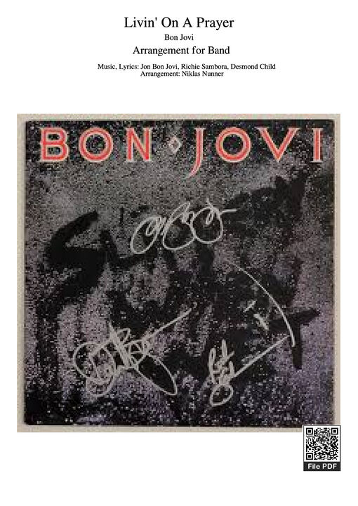 Livin' On A Prayer Piano