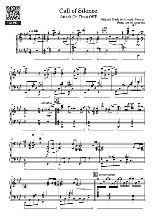 Call of Silence Piano