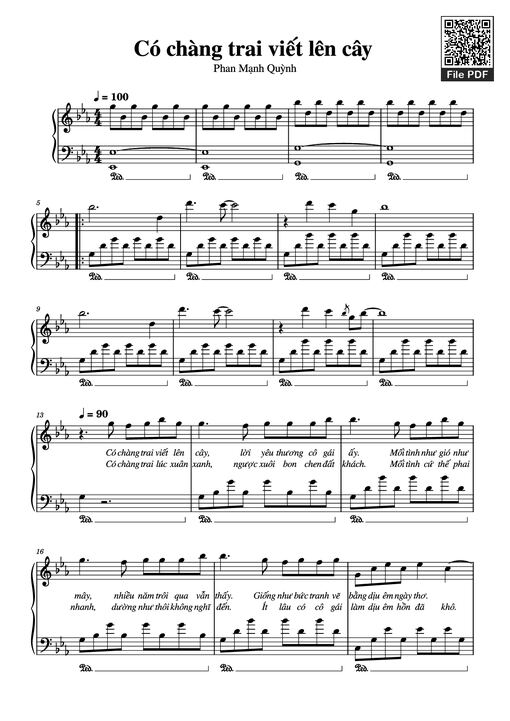 Có chàng trai viết lên cây Piano