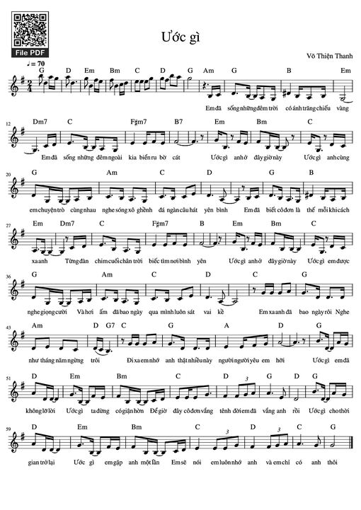 Ước gì Piano — Võ Thiện Thanh