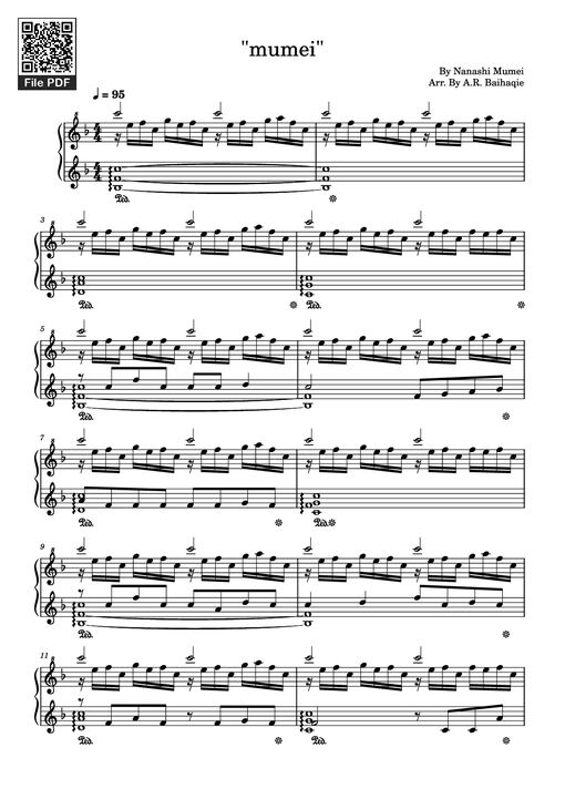 mumei Piano — Nanashi Mumei