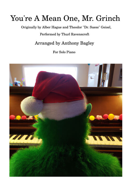 You're A Mean One, Mr. Grinch Piano