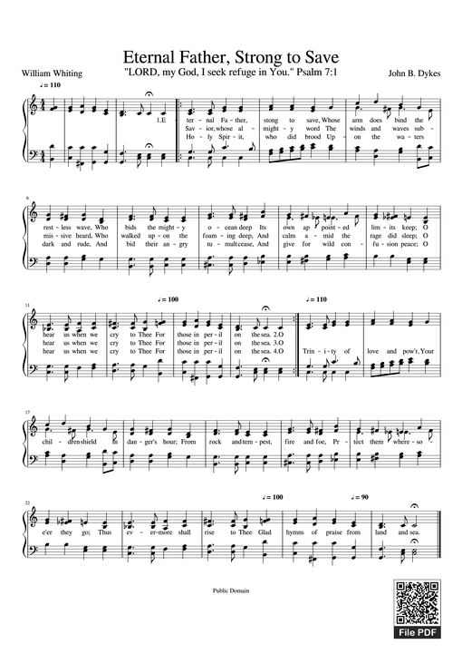 Eternal Father, Strong to Save