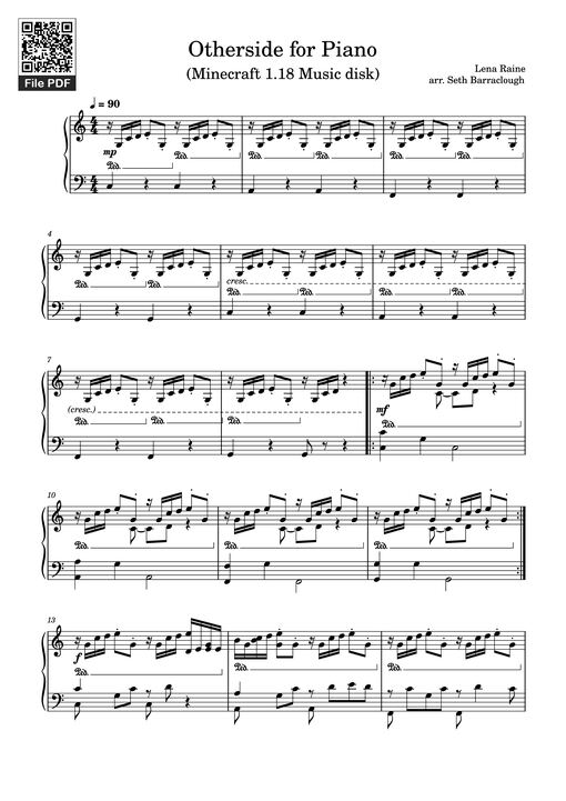 Otherside for Piano — Lena Raine