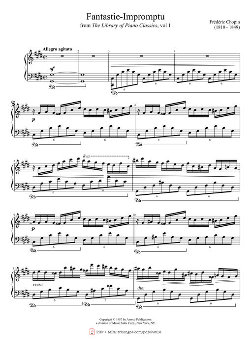 Fantaisie-Impromptu Piano
