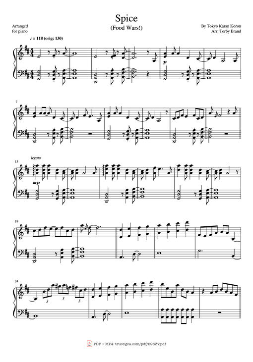 Spice Piano — Tokyo Karan Koron