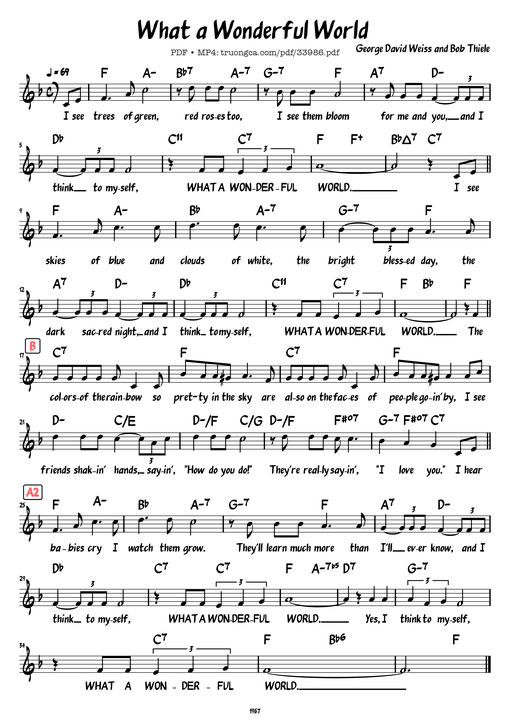 What a Wonderful World