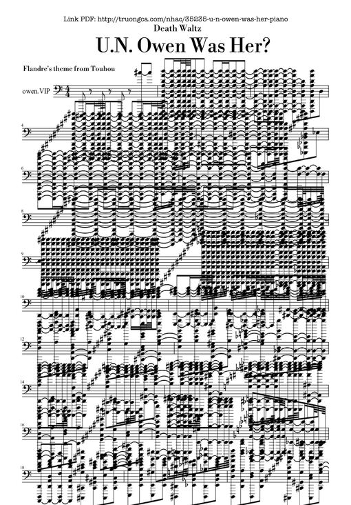 U.N. Owen Was Her? - Death Waltz